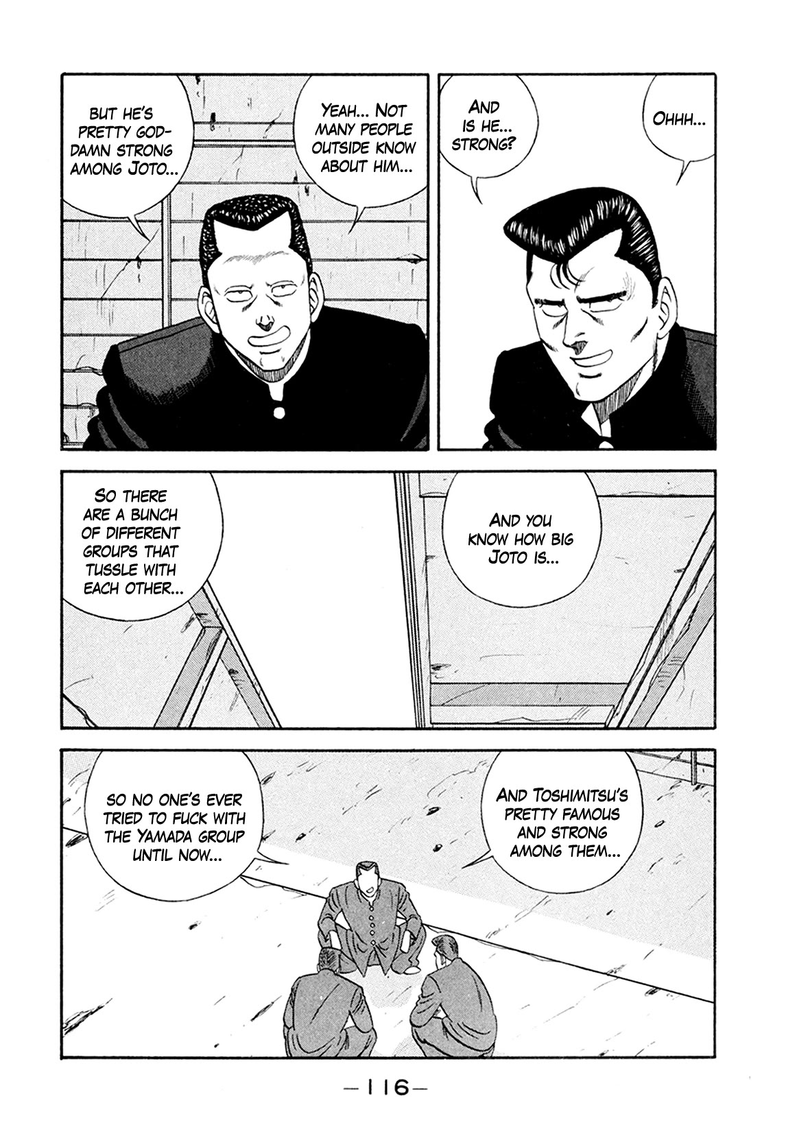 Be-Bop-Highschool Chapter 156 page 4 - Chapter 156: The High School Dimwit Lying in Wait