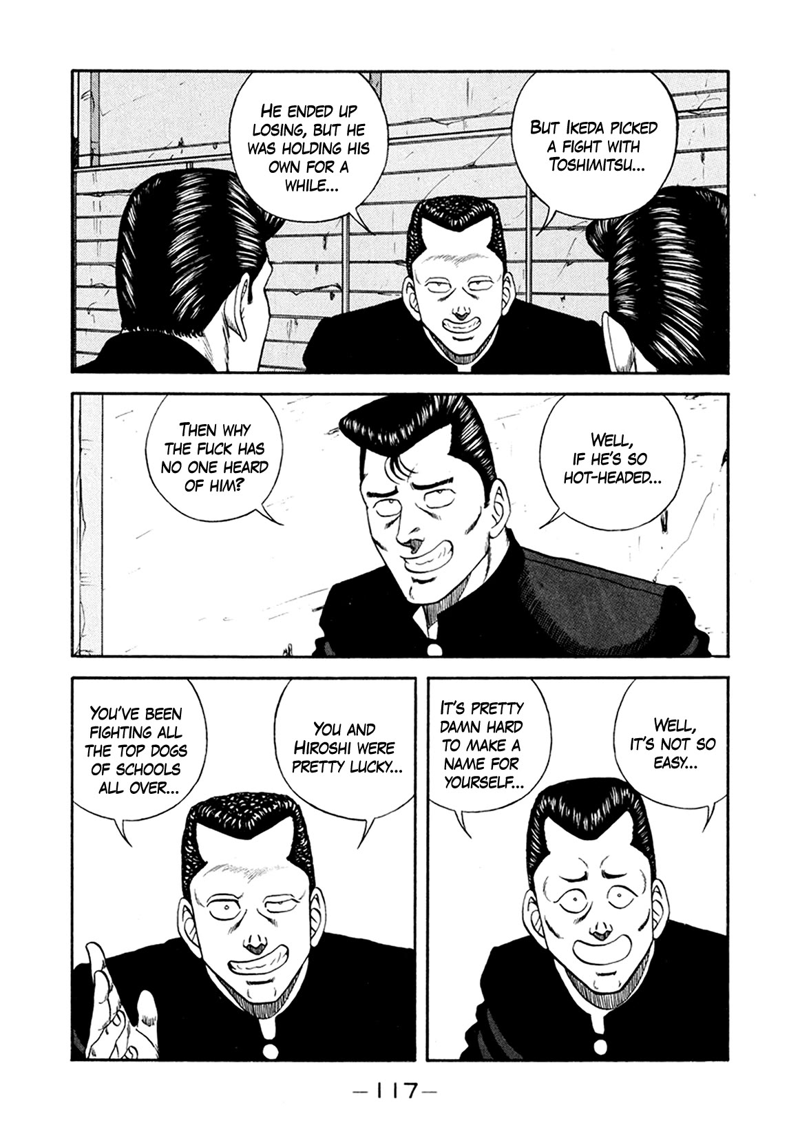Be-Bop-Highschool Chapter 156 page 5 - Chapter 156: The High School Dimwit Lying in Wait