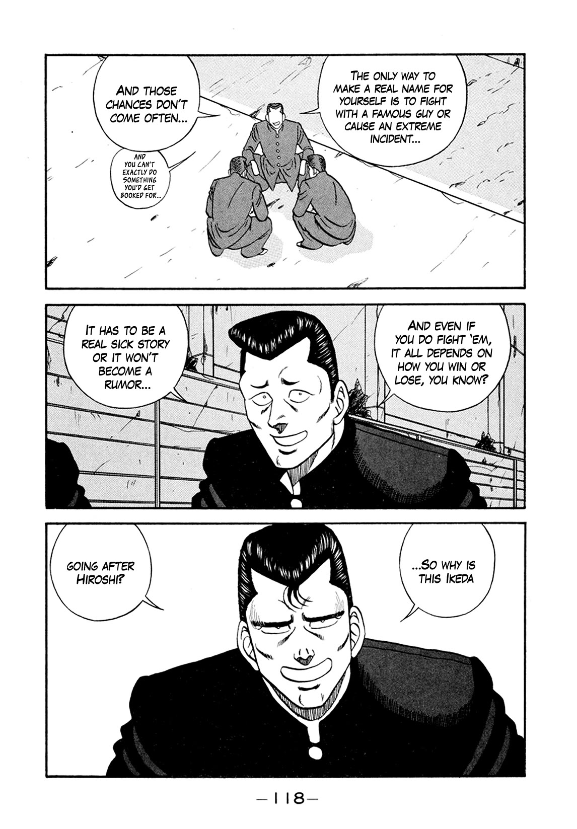 Be-Bop-Highschool Chapter 156 page 6 - Chapter 156: The High School Dimwit Lying in Wait