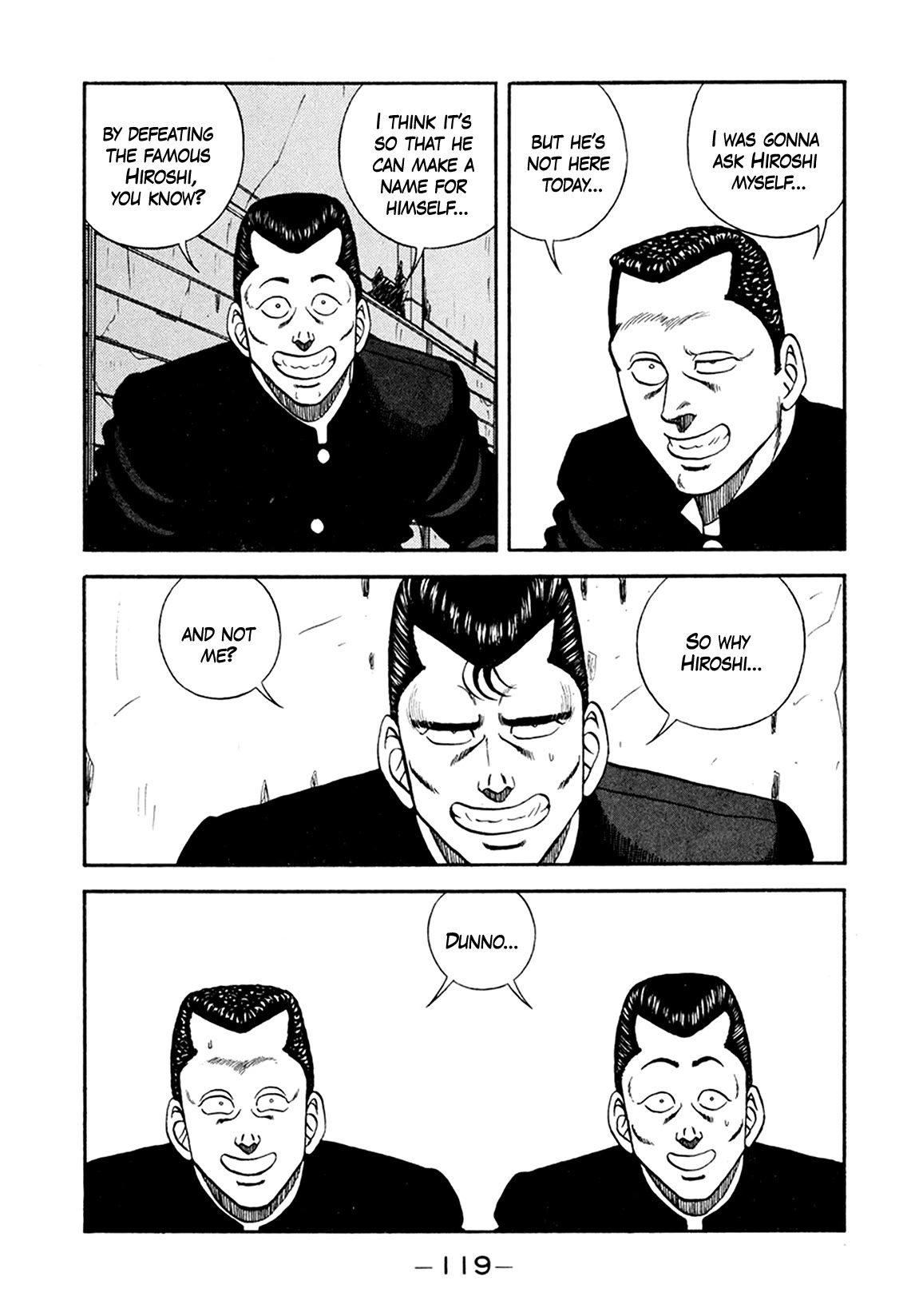 Be-Bop-Highschool Chapter 156 page 7 - Chapter 156: The High School Dimwit Lying in Wait