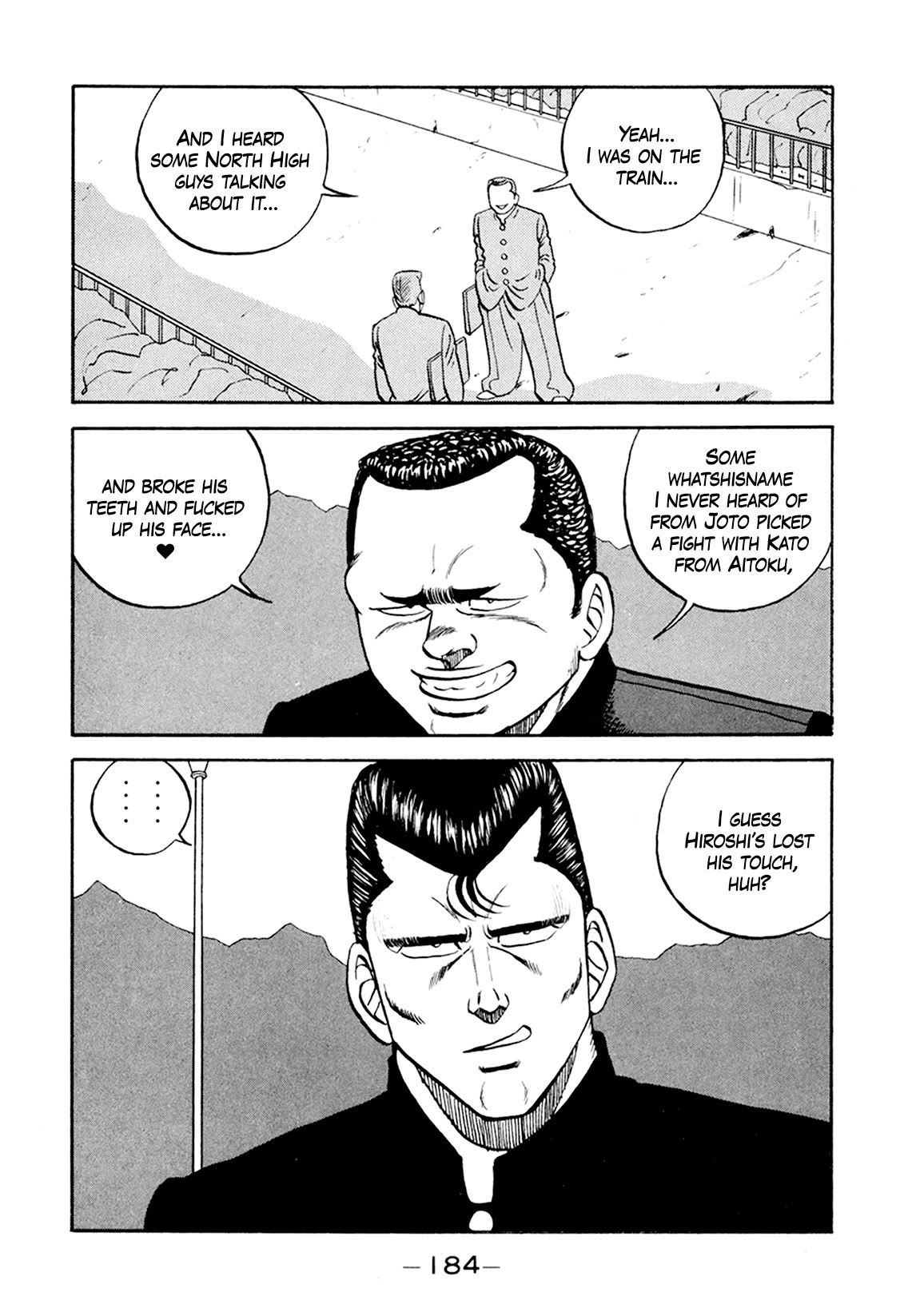 Be-Bop-Highschool Chapter 156 page 72 - Chapter 156: The High School Dimwit Lying in Wait