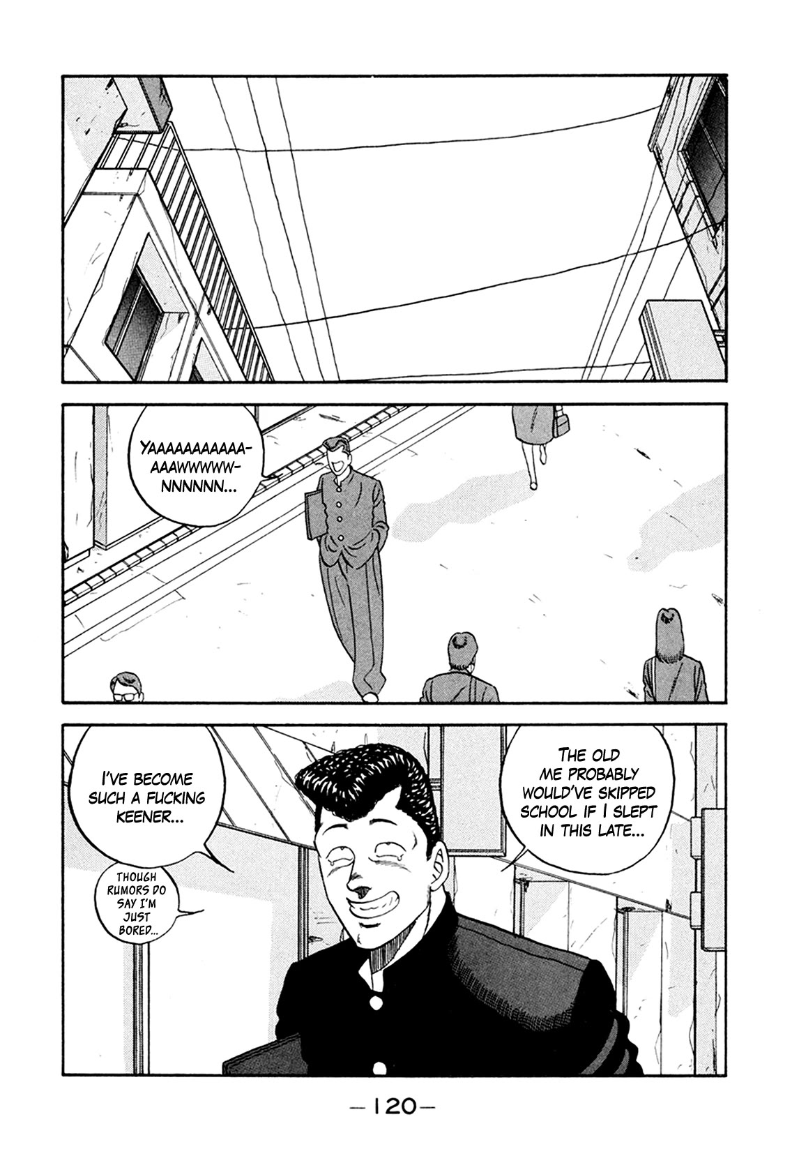 Be-Bop-Highschool Chapter 156 page 8 - Chapter 156: The High School Dimwit Lying in Wait