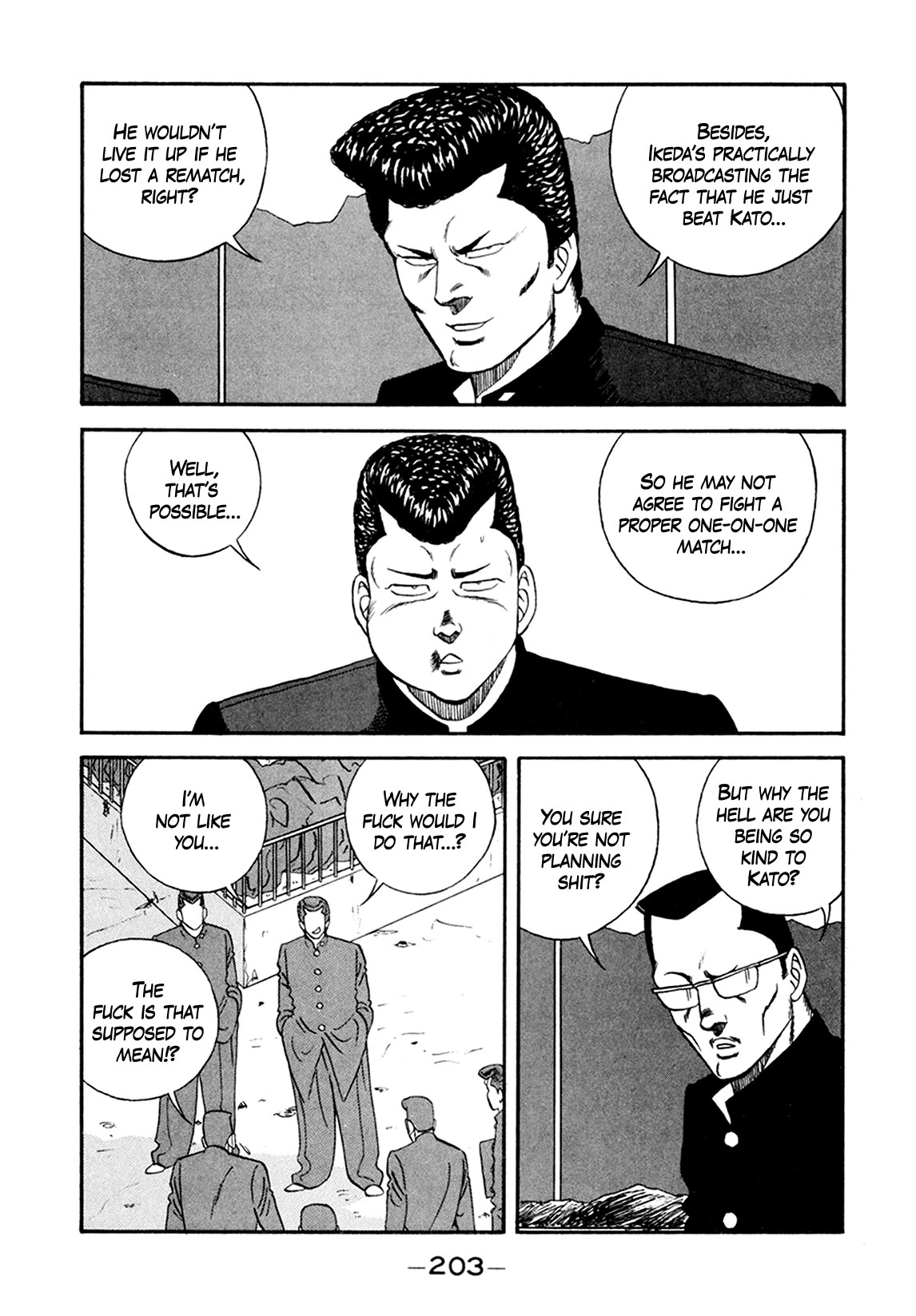 Be-Bop-Highschool Chapter 156 page 91 - Chapter 156: The High School Dimwit Lying in Wait