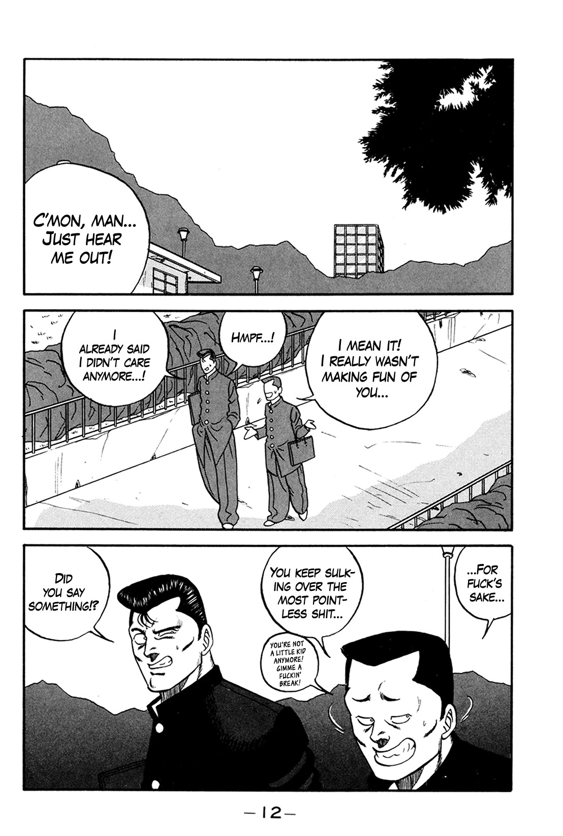 Be-Bop-Highschool Chapter 157 page 11 - Chapter 157: The Weak-Kneed Bastard's Subservience