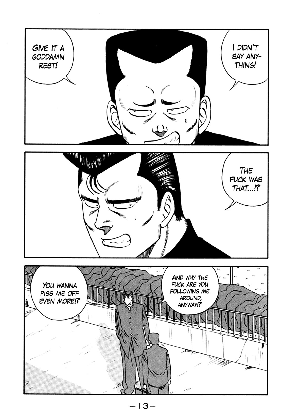 Be-Bop-Highschool Chapter 157 page 12 - Chapter 157: The Weak-Kneed Bastard's Subservience