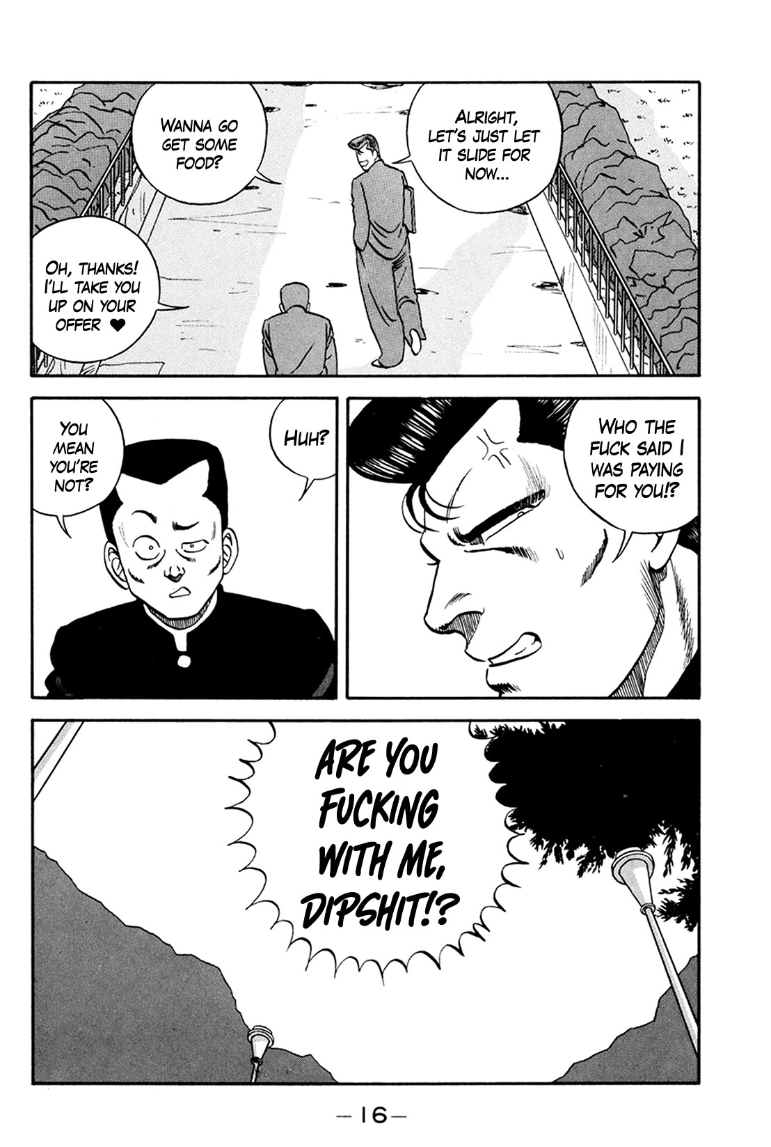 Be-Bop-Highschool Chapter 157 page 15 - Chapter 157: The Weak-Kneed Bastard's Subservience