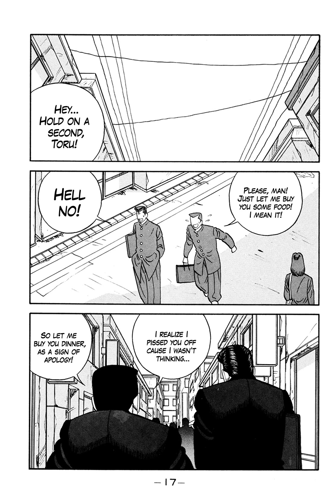 Be-Bop-Highschool Chapter 157 page 16 - Chapter 157: The Weak-Kneed Bastard's Subservience