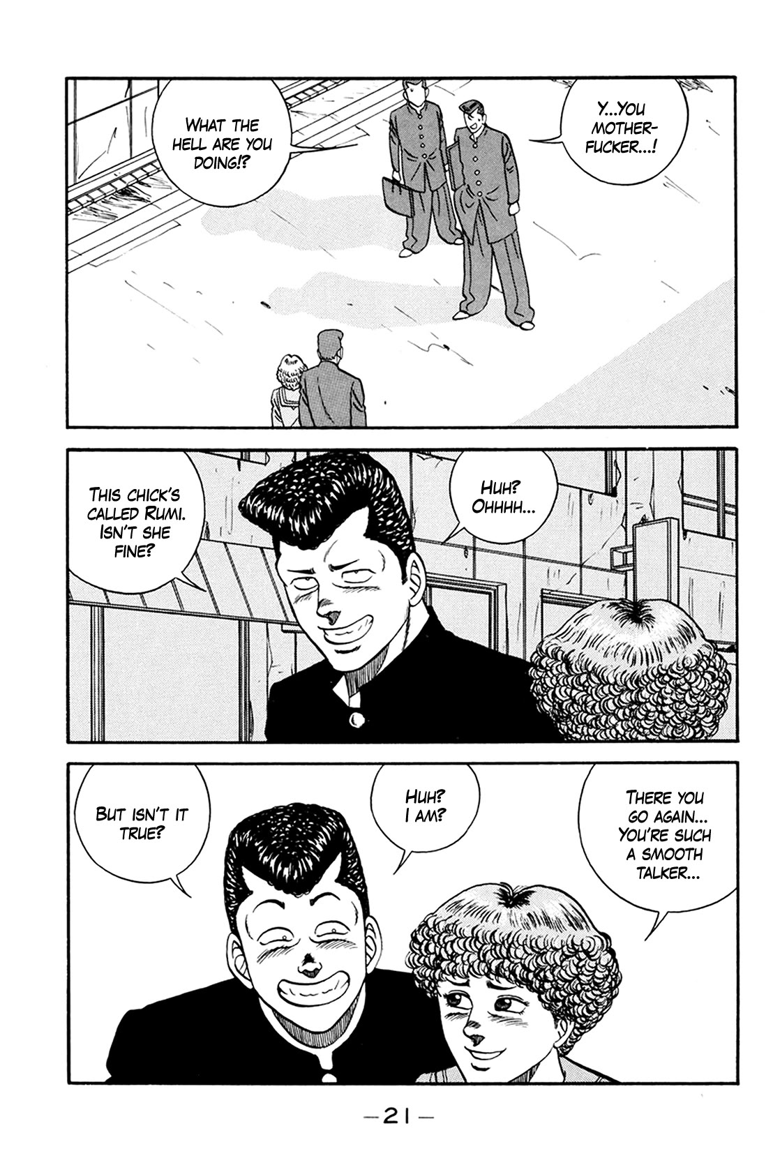 Be-Bop-Highschool Chapter 157 page 20 - Chapter 157: The Weak-Kneed Bastard's Subservience