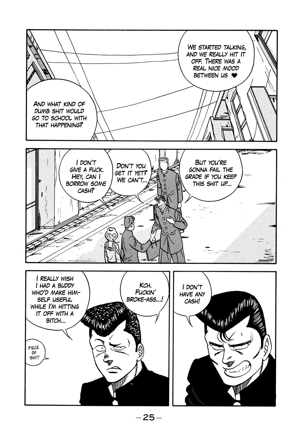 Be-Bop-Highschool Chapter 157 page 24 - Chapter 157: The Weak-Kneed Bastard's Subservience
