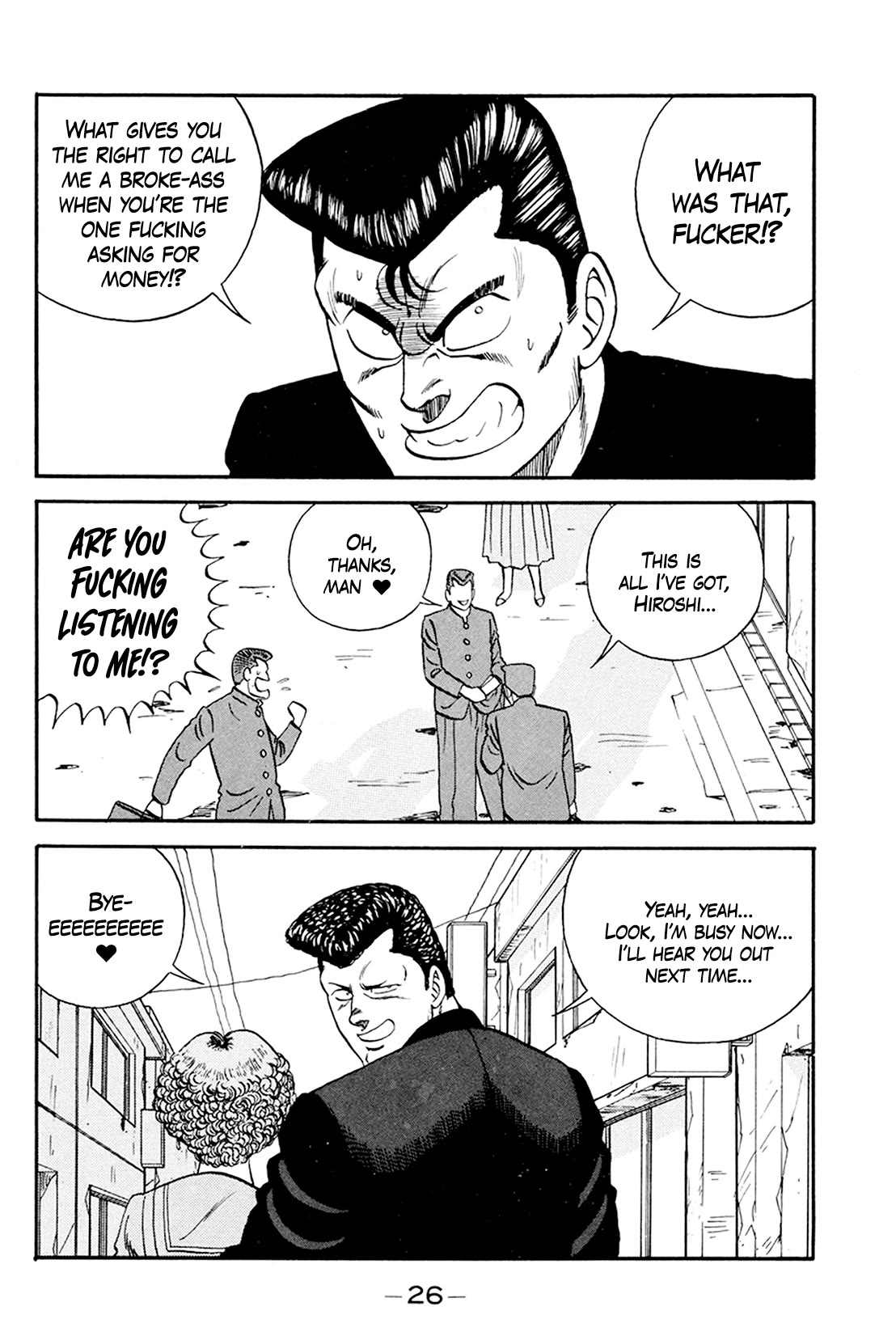 Be-Bop-Highschool Chapter 157 page 25 - Chapter 157: The Weak-Kneed Bastard's Subservience