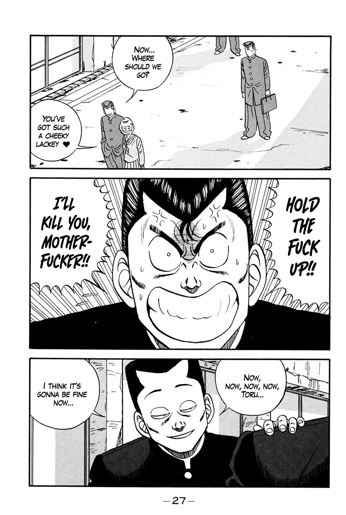 Be-Bop-Highschool Chapter 157 page 26 - Chapter 157: The Weak-Kneed Bastard's Subservience