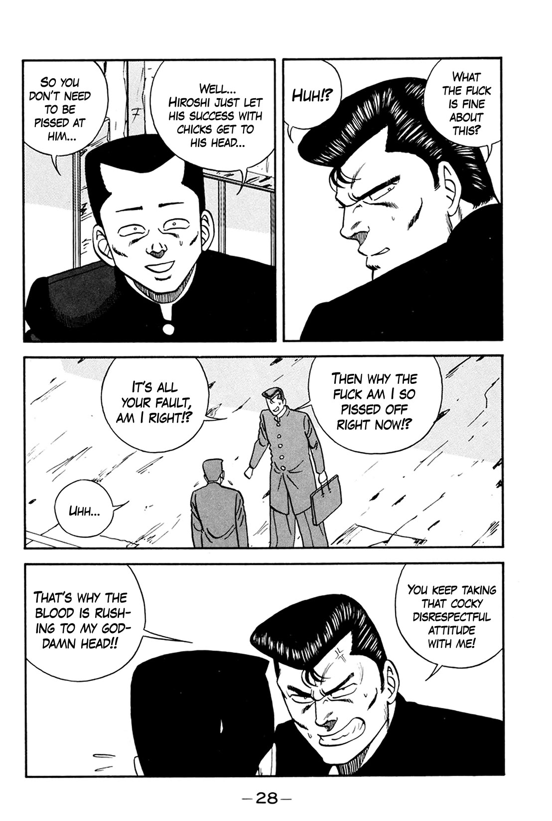 Be-Bop-Highschool Chapter 157 page 27 - Chapter 157: The Weak-Kneed Bastard's Subservience