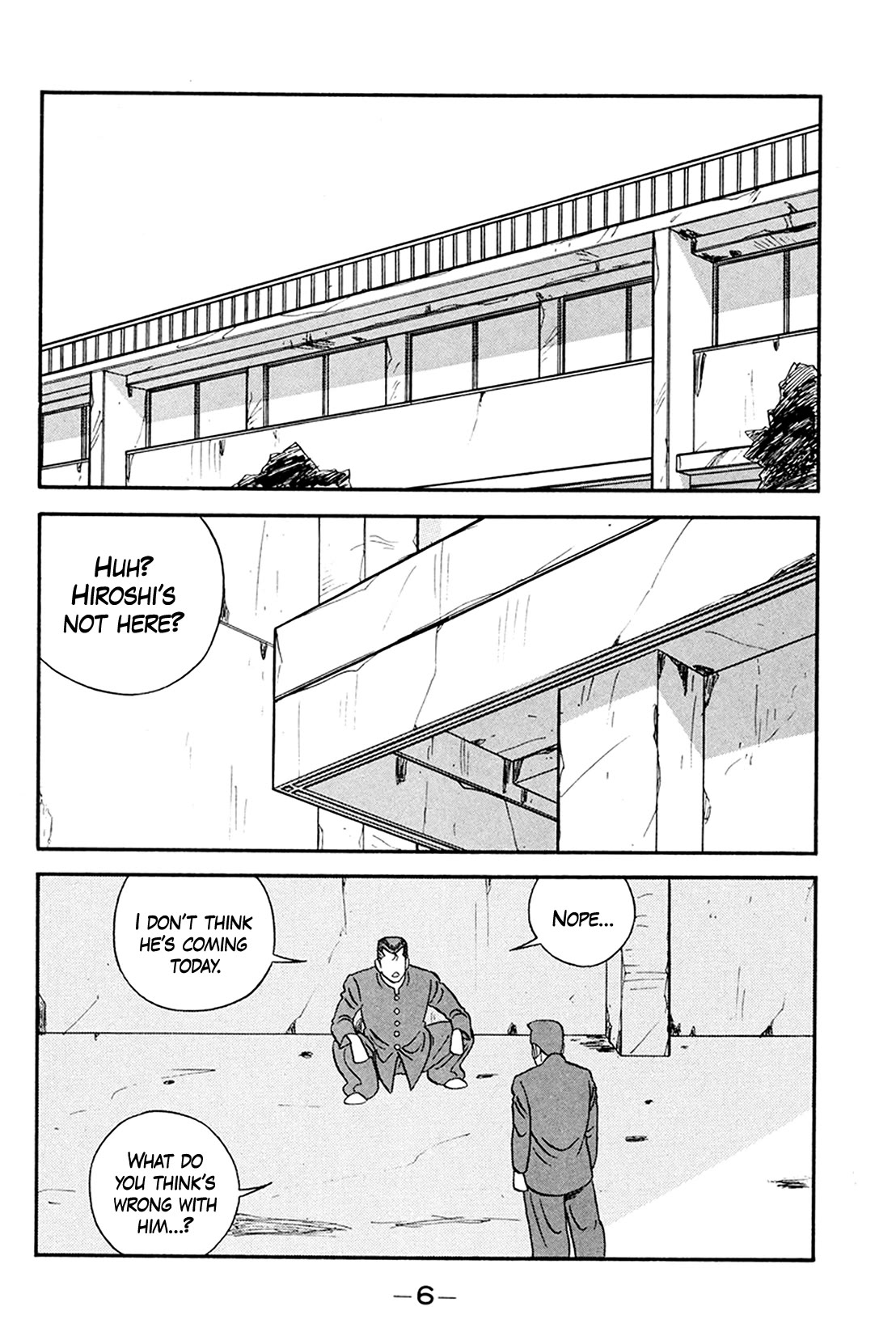 Be-Bop-Highschool Chapter 157 page 5 - Chapter 157: The Weak-Kneed Bastard's Subservience