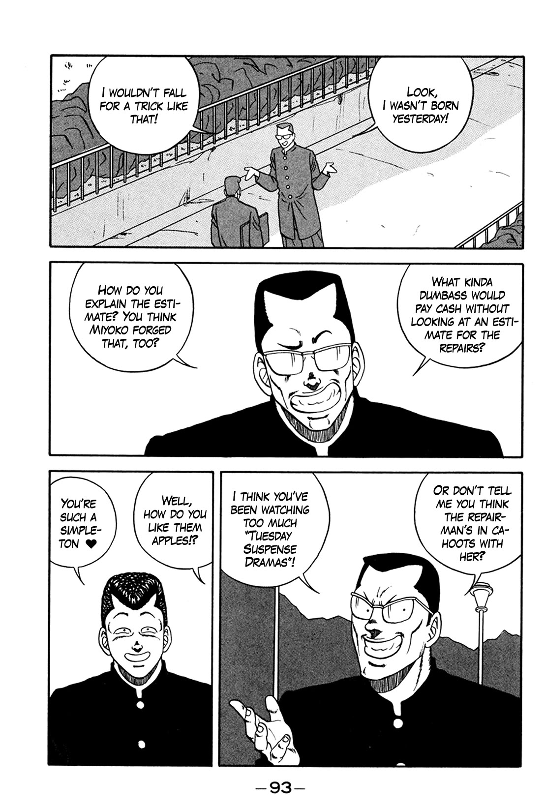 Be-Bop-Highschool Chapter 159 page 19 - Chapter 159: The Cowardly Boss' Life Consultation
