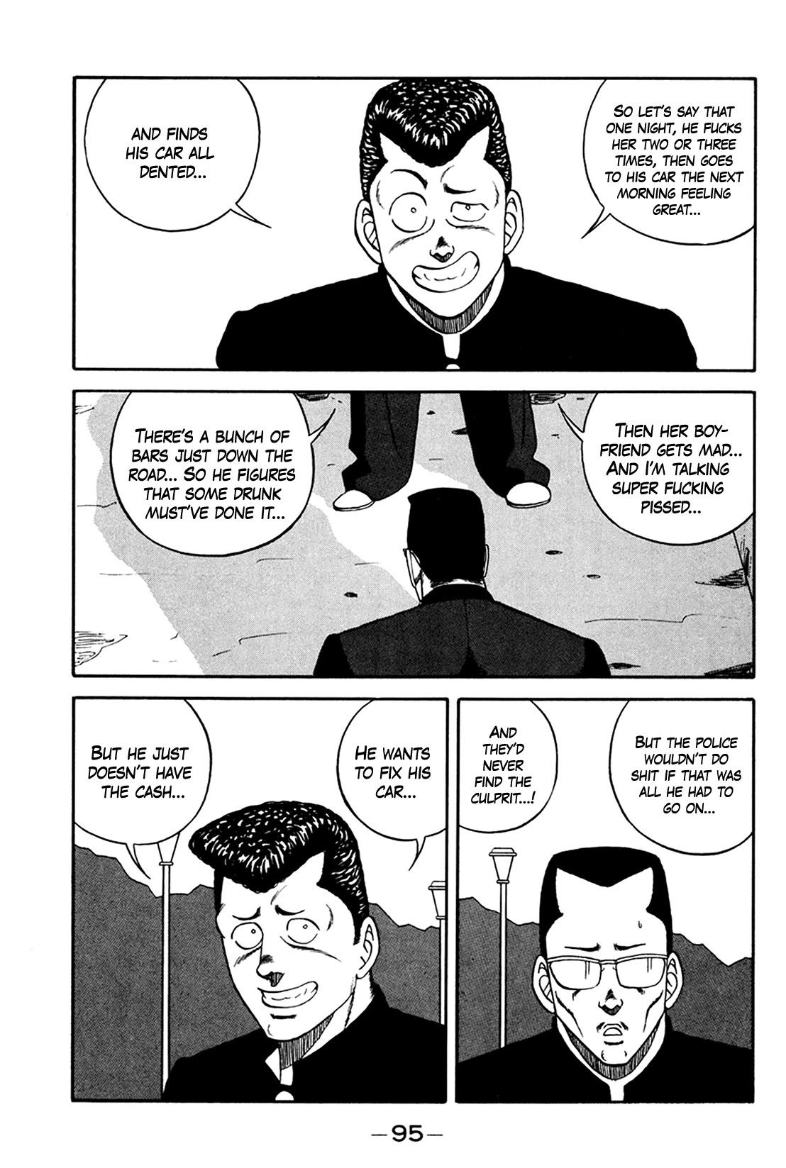 Be-Bop-Highschool Chapter 159 page 21 - Chapter 159: The Cowardly Boss' Life Consultation