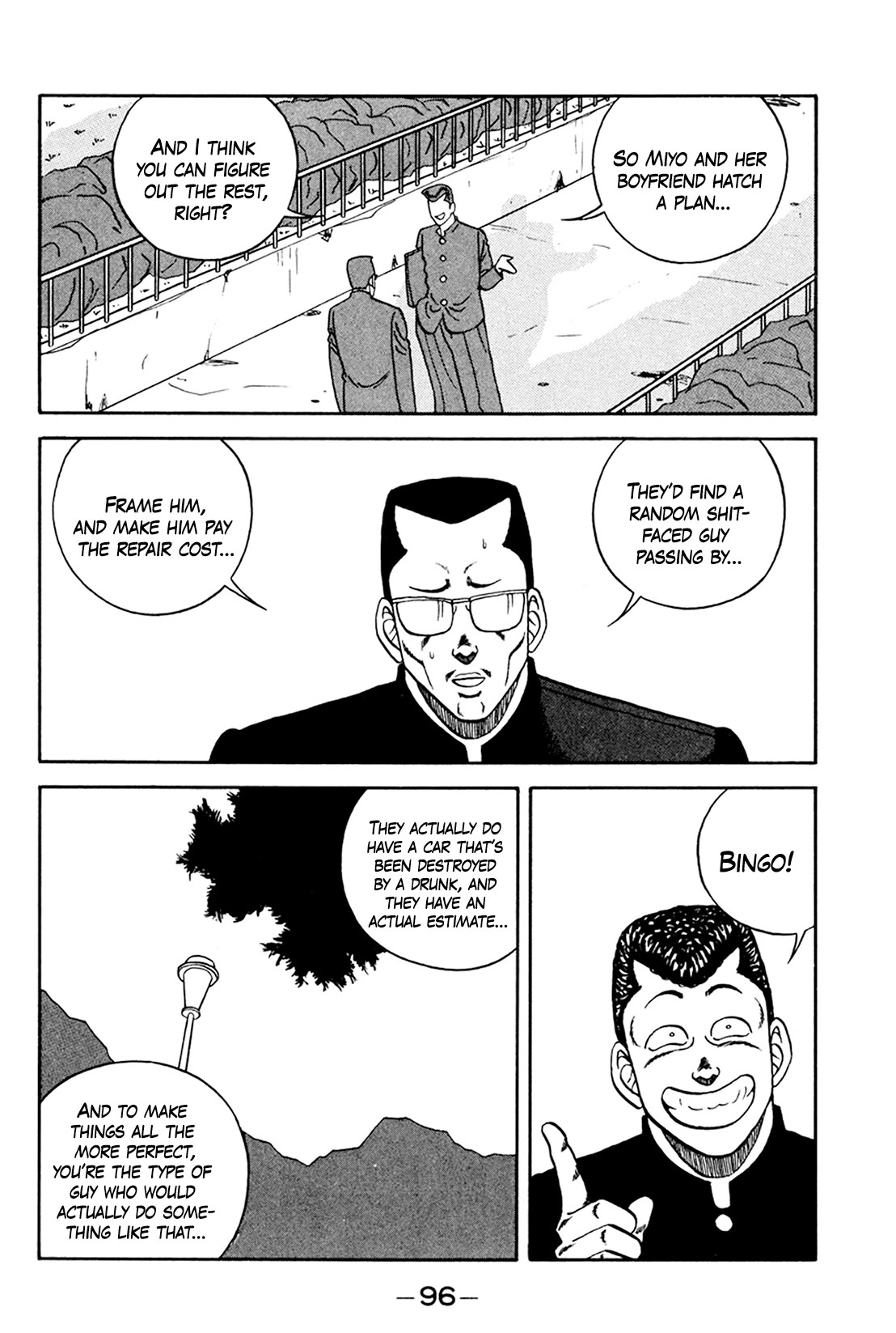 Be-Bop-Highschool Chapter 159 page 22 - Chapter 159: The Cowardly Boss' Life Consultation