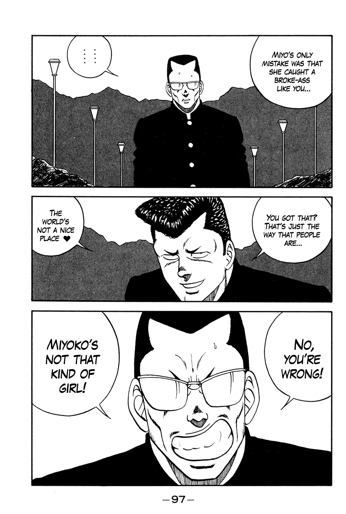 Be-Bop-Highschool Chapter 159 page 23 - Chapter 159: The Cowardly Boss' Life Consultation