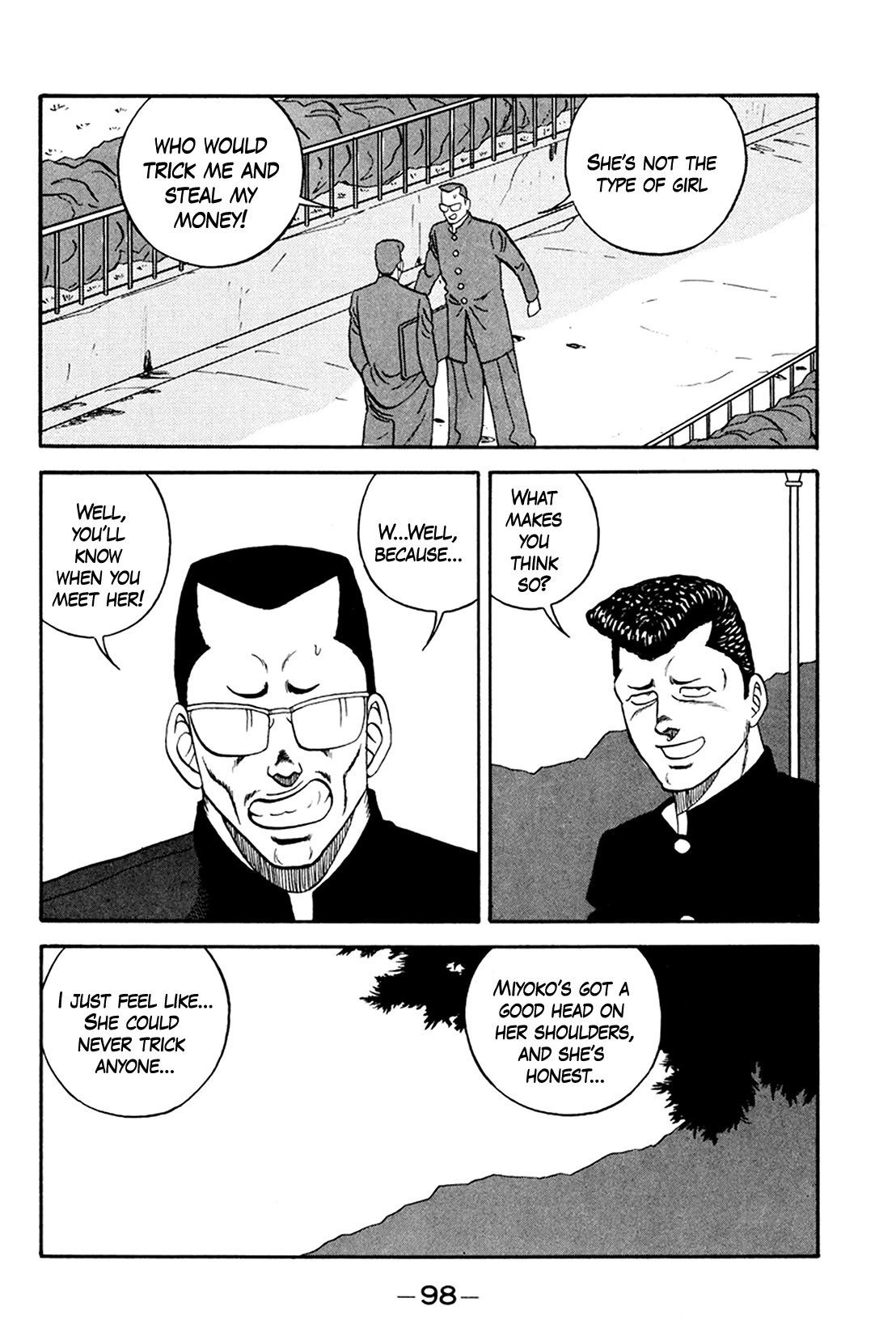 Be-Bop-Highschool Chapter 159 page 24 - Chapter 159: The Cowardly Boss' Life Consultation