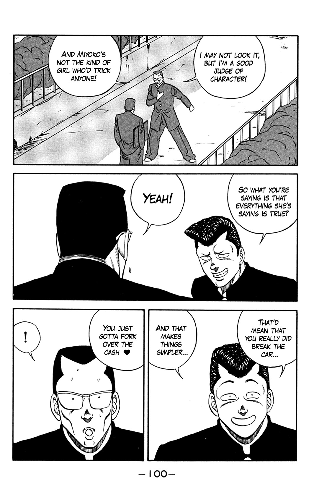 Be-Bop-Highschool Chapter 159 page 26 - Chapter 159: The Cowardly Boss' Life Consultation