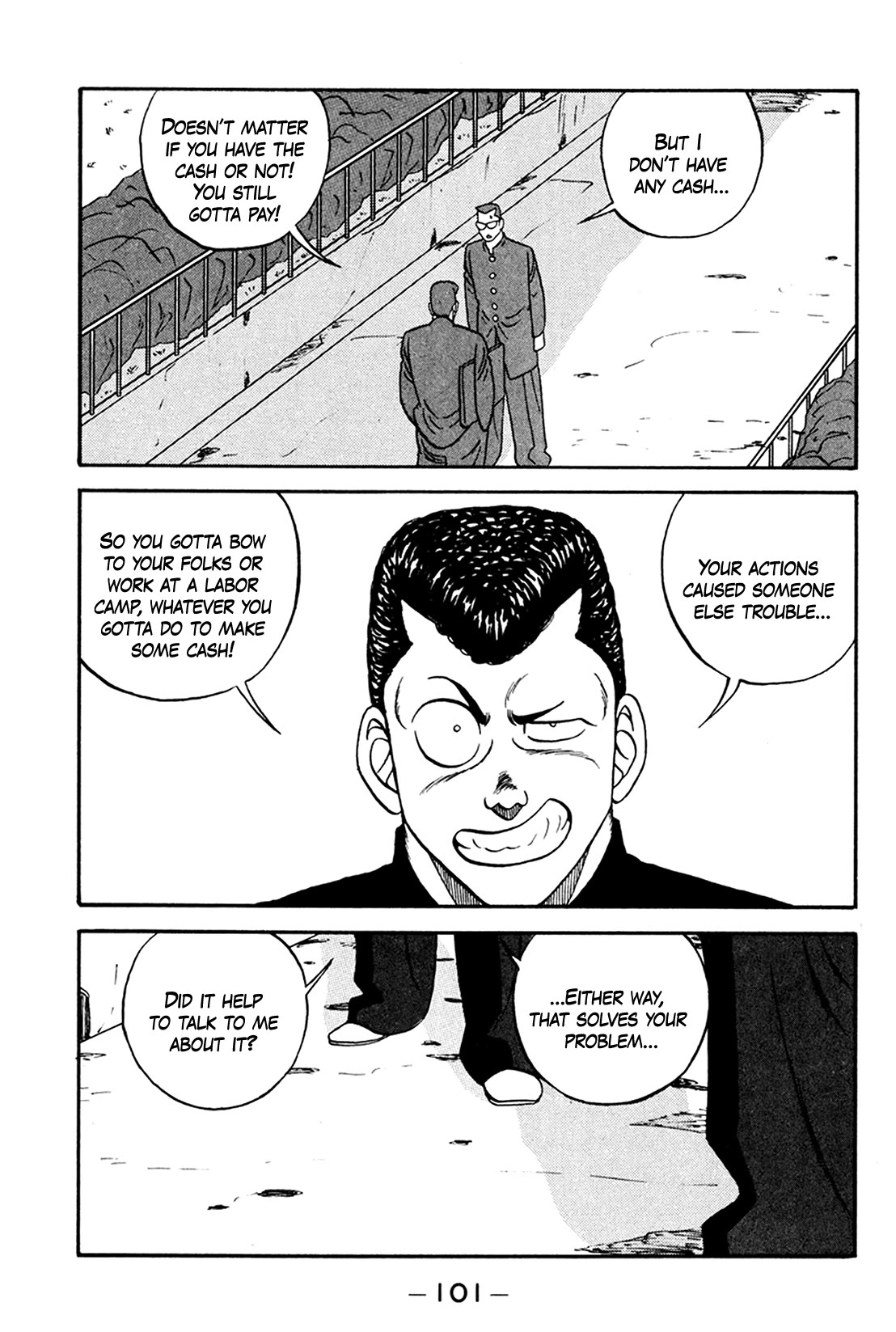 Be-Bop-Highschool Chapter 159 page 27 - Chapter 159: The Cowardly Boss' Life Consultation