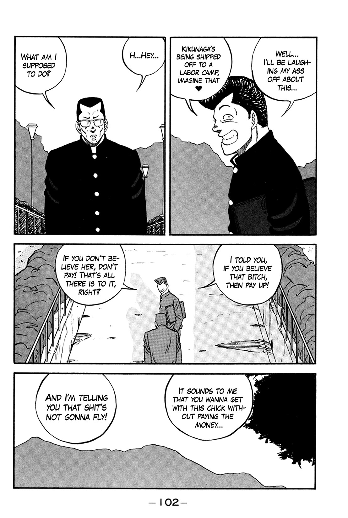 Be-Bop-Highschool Chapter 159 page 28 - Chapter 159: The Cowardly Boss' Life Consultation