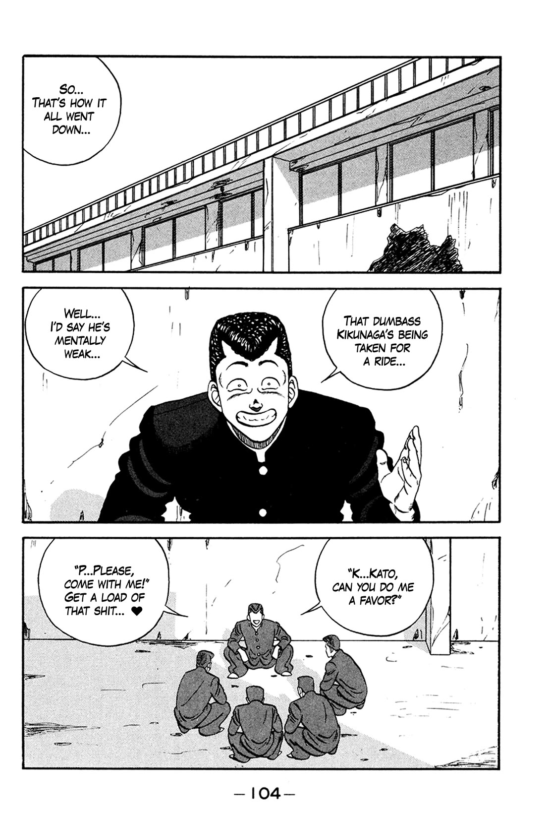 Be-Bop-Highschool Chapter 159 page 30 - Chapter 159: The Cowardly Boss' Life Consultation