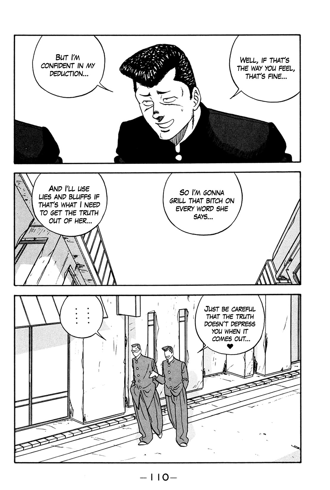 Be-Bop-Highschool Chapter 159 page 36 - Chapter 159: The Cowardly Boss' Life Consultation