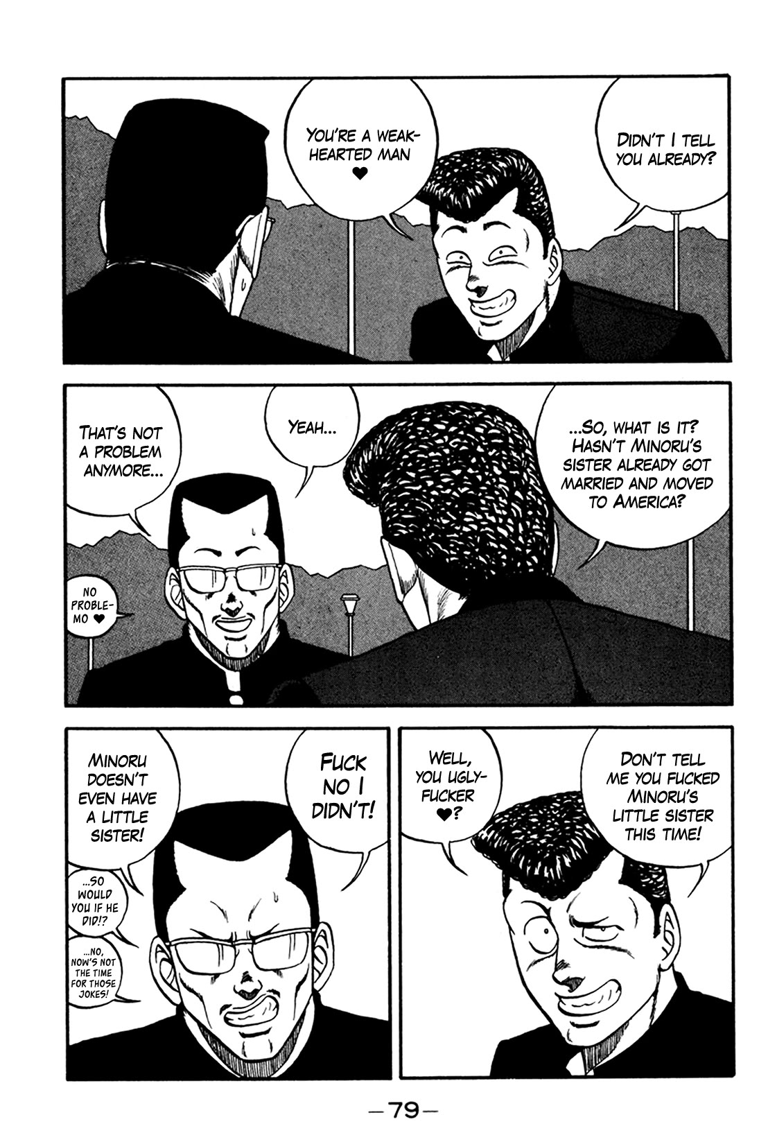 Be-Bop-Highschool Chapter 159 page 5 - Chapter 159: The Cowardly Boss' Life Consultation