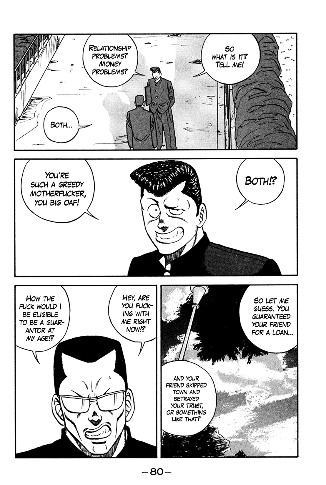 Be-Bop-Highschool Chapter 159 page 6 - Chapter 159: The Cowardly Boss' Life Consultation