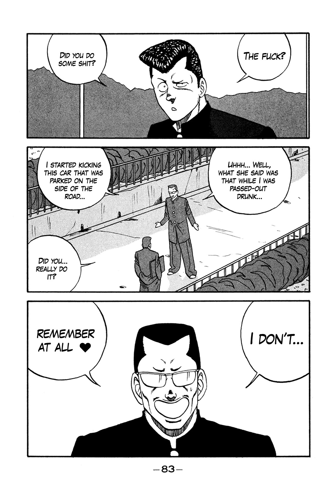 Be-Bop-Highschool Chapter 159 page 9 - Chapter 159: The Cowardly Boss' Life Consultation