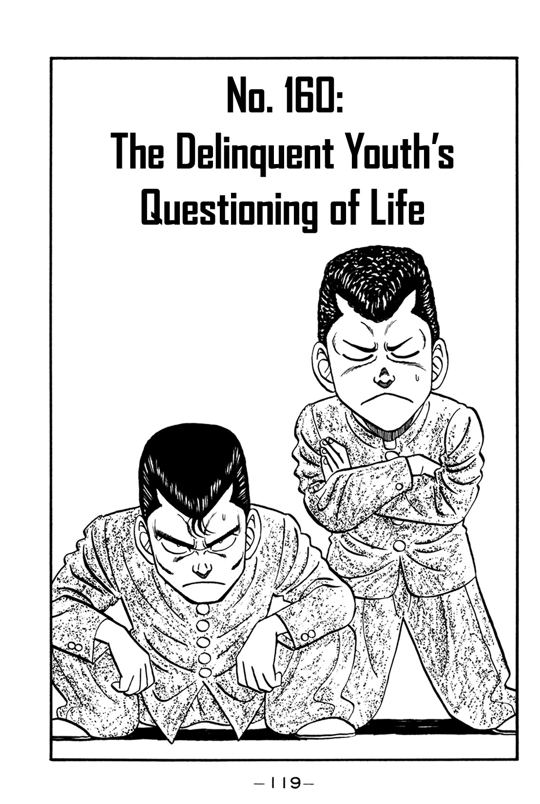 Be-Bop-Highschool Chapter 160: The Delinquent Youth's Questioning of Life thumbnail