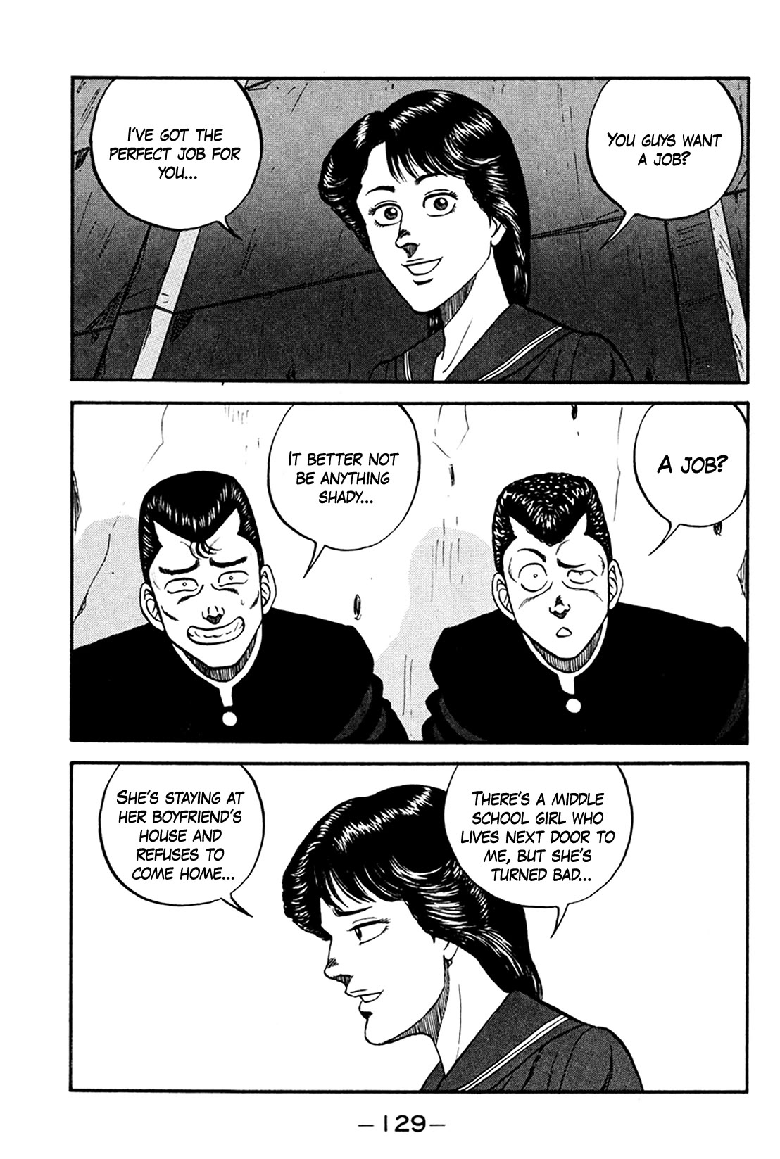 Be-Bop-Highschool Chapter 160 page 11 - Chapter 160: The Delinquent Youth's Questioning of Life
