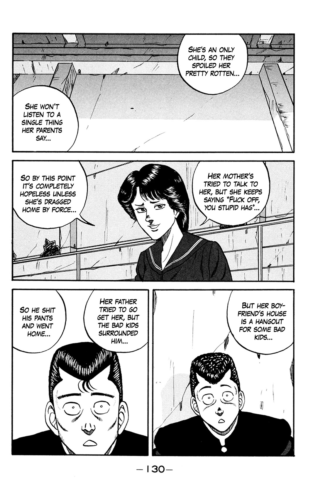 Be-Bop-Highschool Chapter 160 page 12 - Chapter 160: The Delinquent Youth's Questioning of Life
