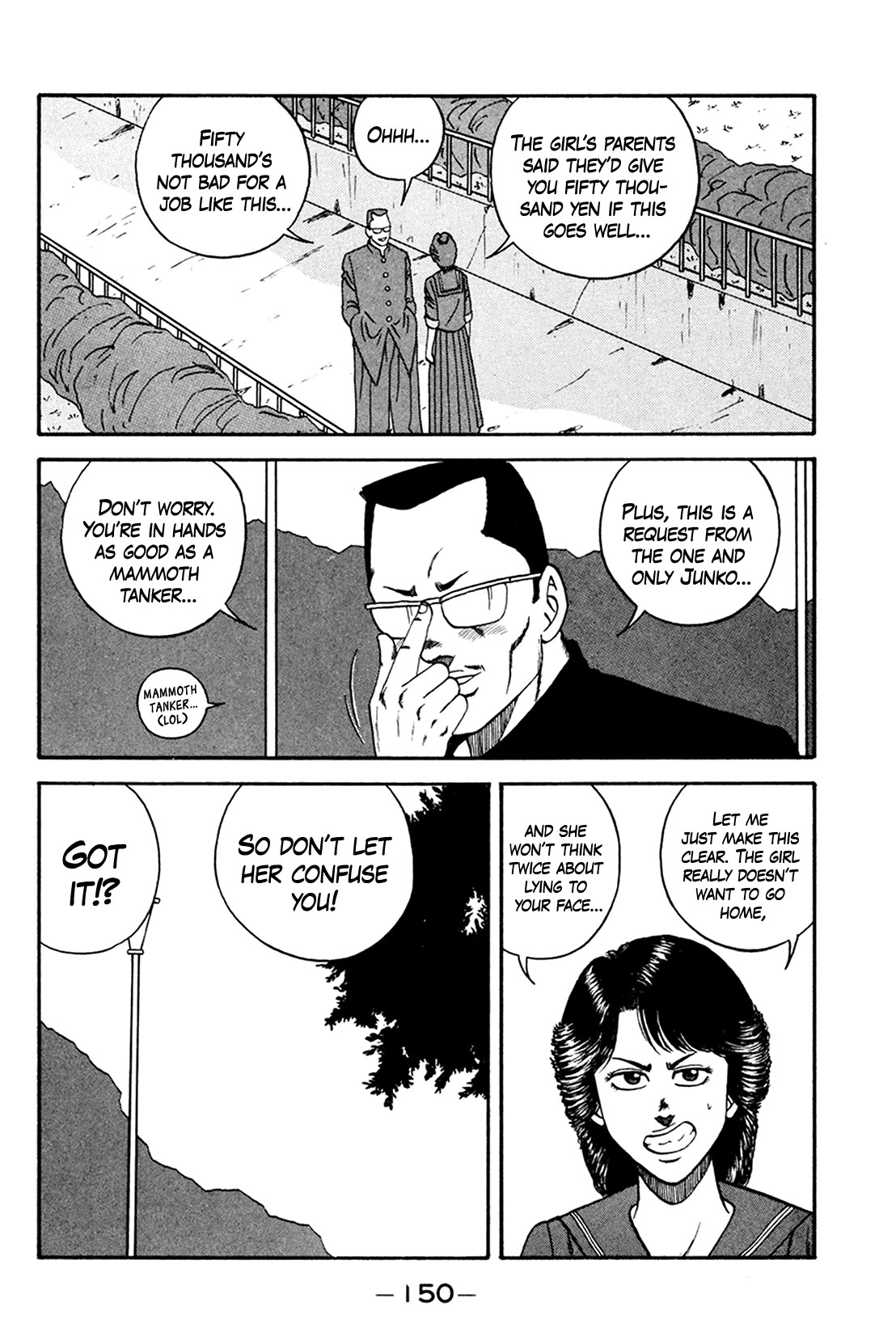 Be-Bop-Highschool Chapter 160 page 32 - Chapter 160: The Delinquent Youth's Questioning of Life