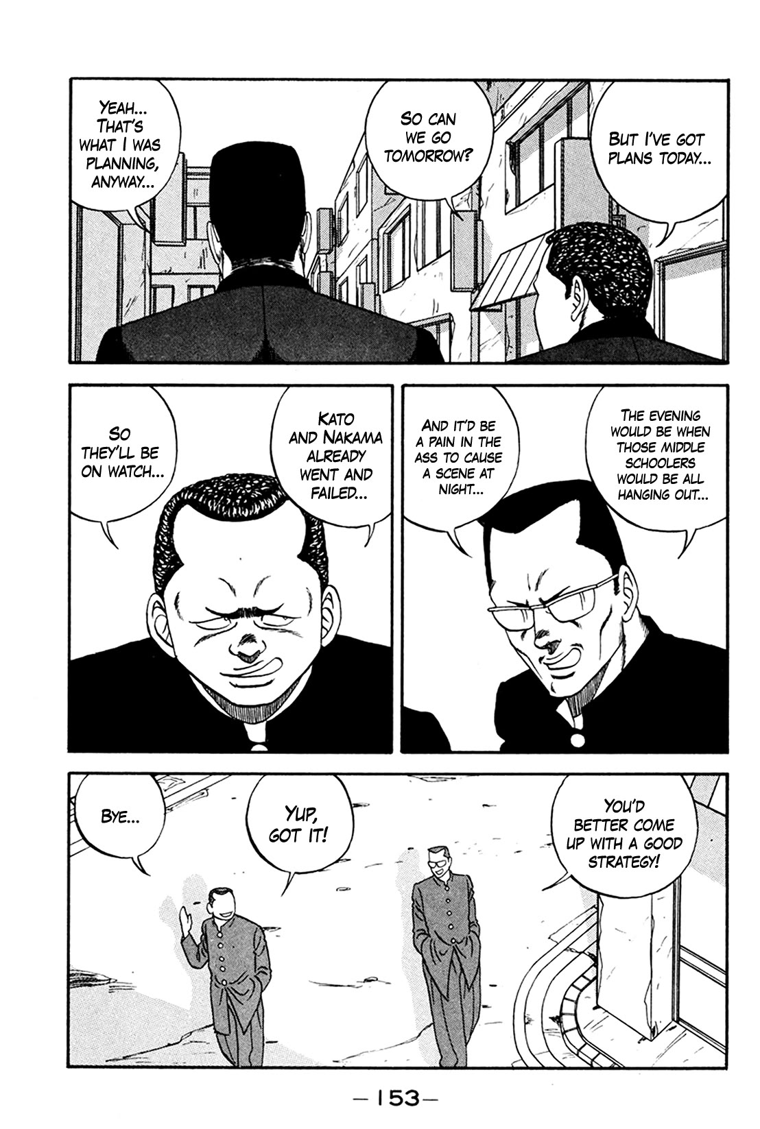 Be-Bop-Highschool Chapter 160 page 35 - Chapter 160: The Delinquent Youth's Questioning of Life