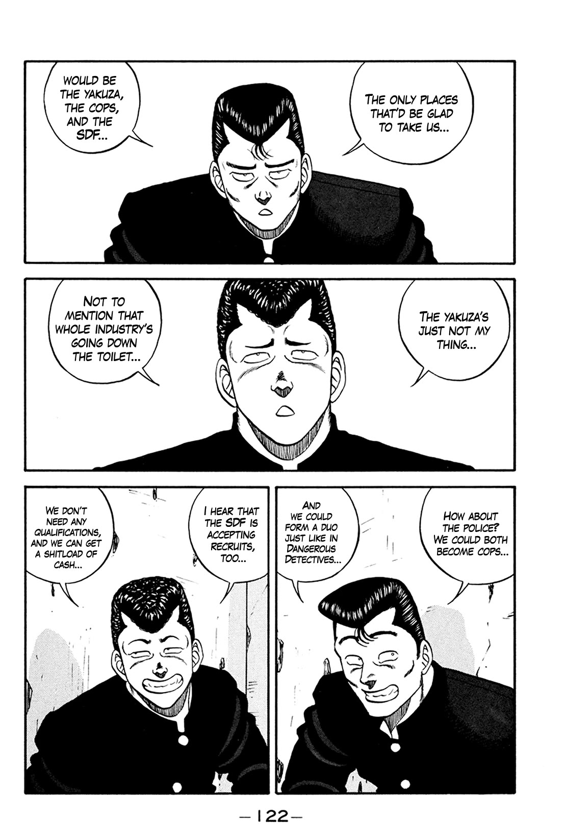 Be-Bop-Highschool Chapter 160 page 4 - Chapter 160: The Delinquent Youth's Questioning of Life