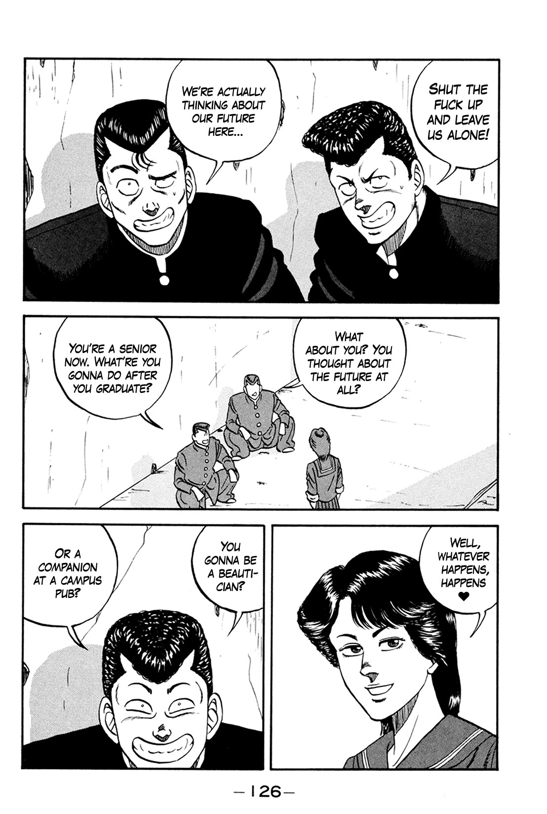 Be-Bop-Highschool Chapter 160 page 8 - Chapter 160: The Delinquent Youth's Questioning of Life