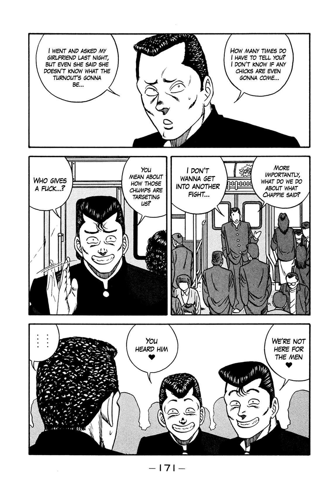 Be-Bop-Highschool Chapter 161 page 11 - Chapter 161: The High School Dimwit Waltz