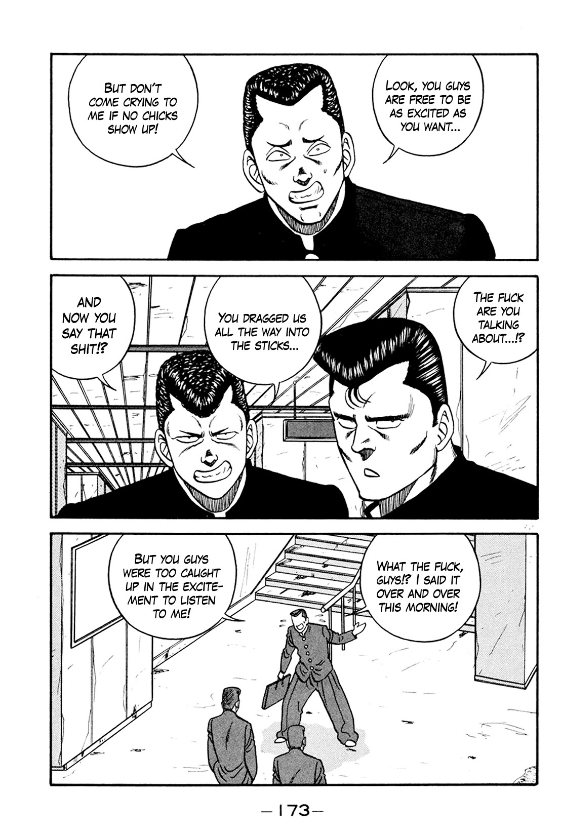 Be-Bop-Highschool Chapter 161 page 13 - Chapter 161: The High School Dimwit Waltz