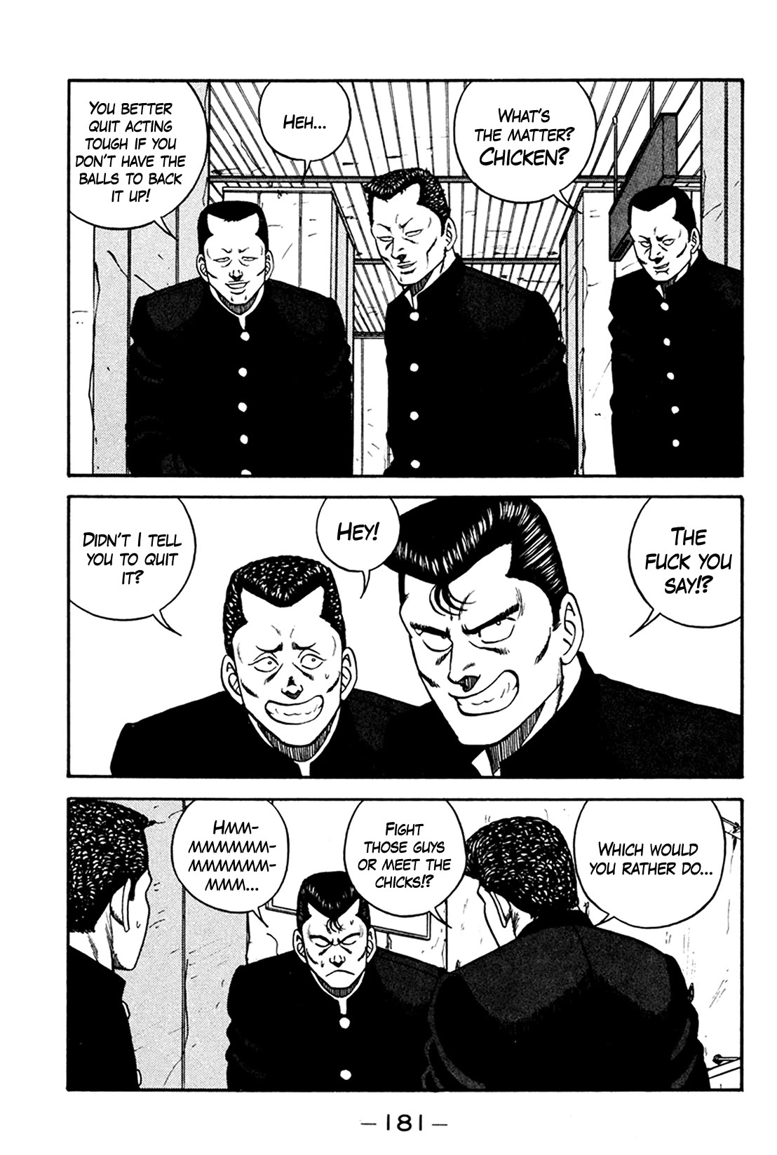 Be-Bop-Highschool Chapter 161 page 21 - Chapter 161: The High School Dimwit Waltz
