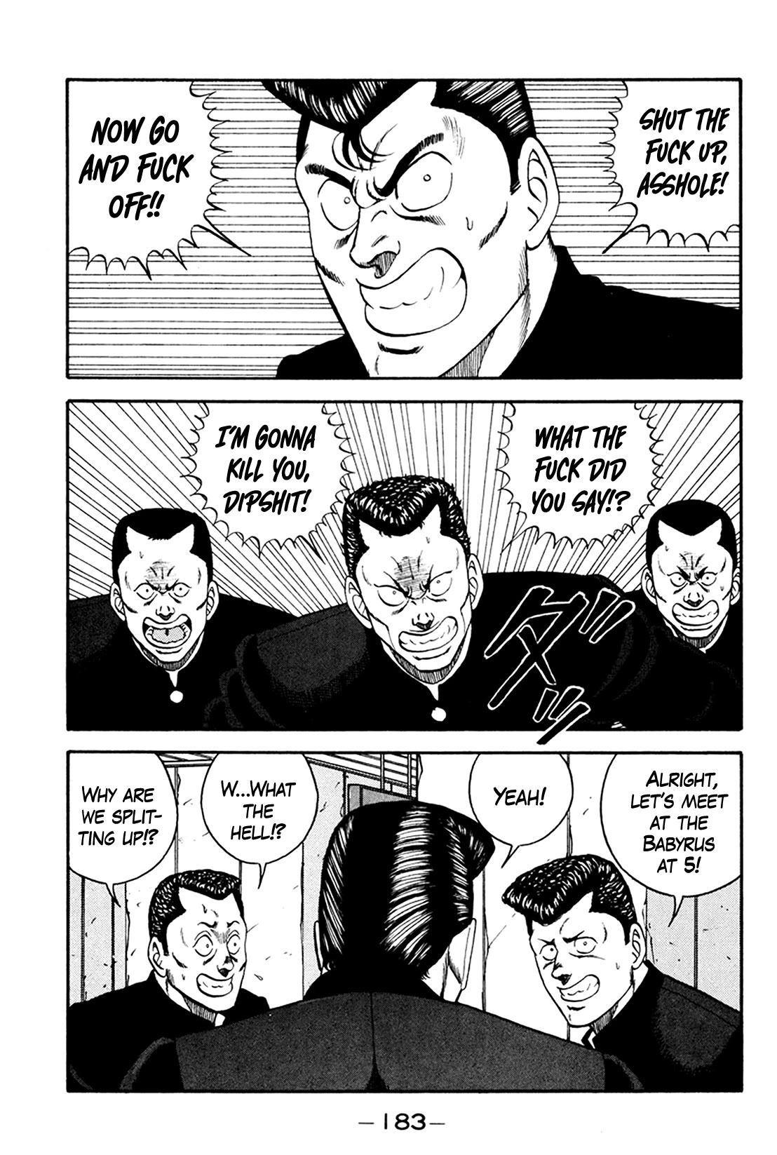 Be-Bop-Highschool Chapter 161 page 23 - Chapter 161: The High School Dimwit Waltz