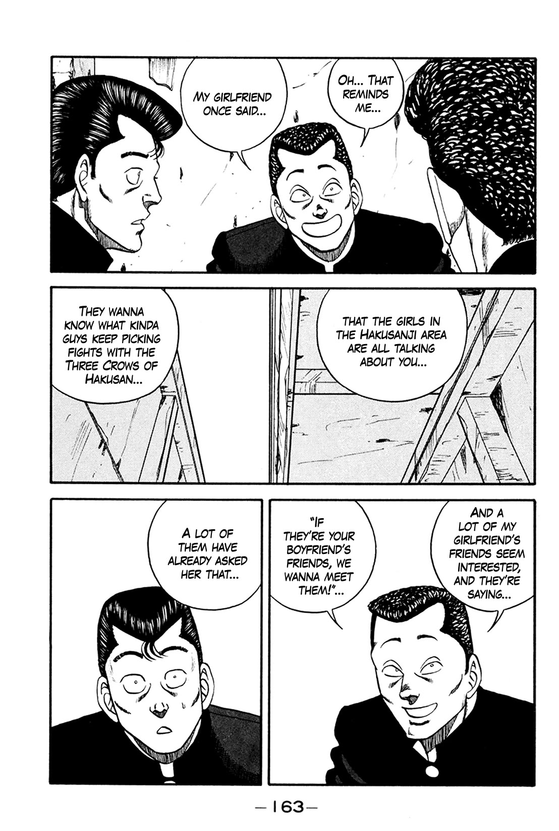 Be-Bop-Highschool Chapter 161 page 3 - Chapter 161: The High School Dimwit Waltz