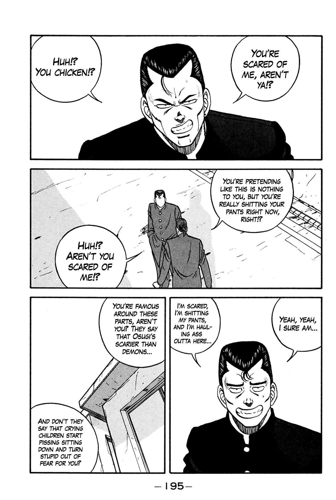 Be-Bop-Highschool Chapter 161 page 35 - Chapter 161: The High School Dimwit Waltz