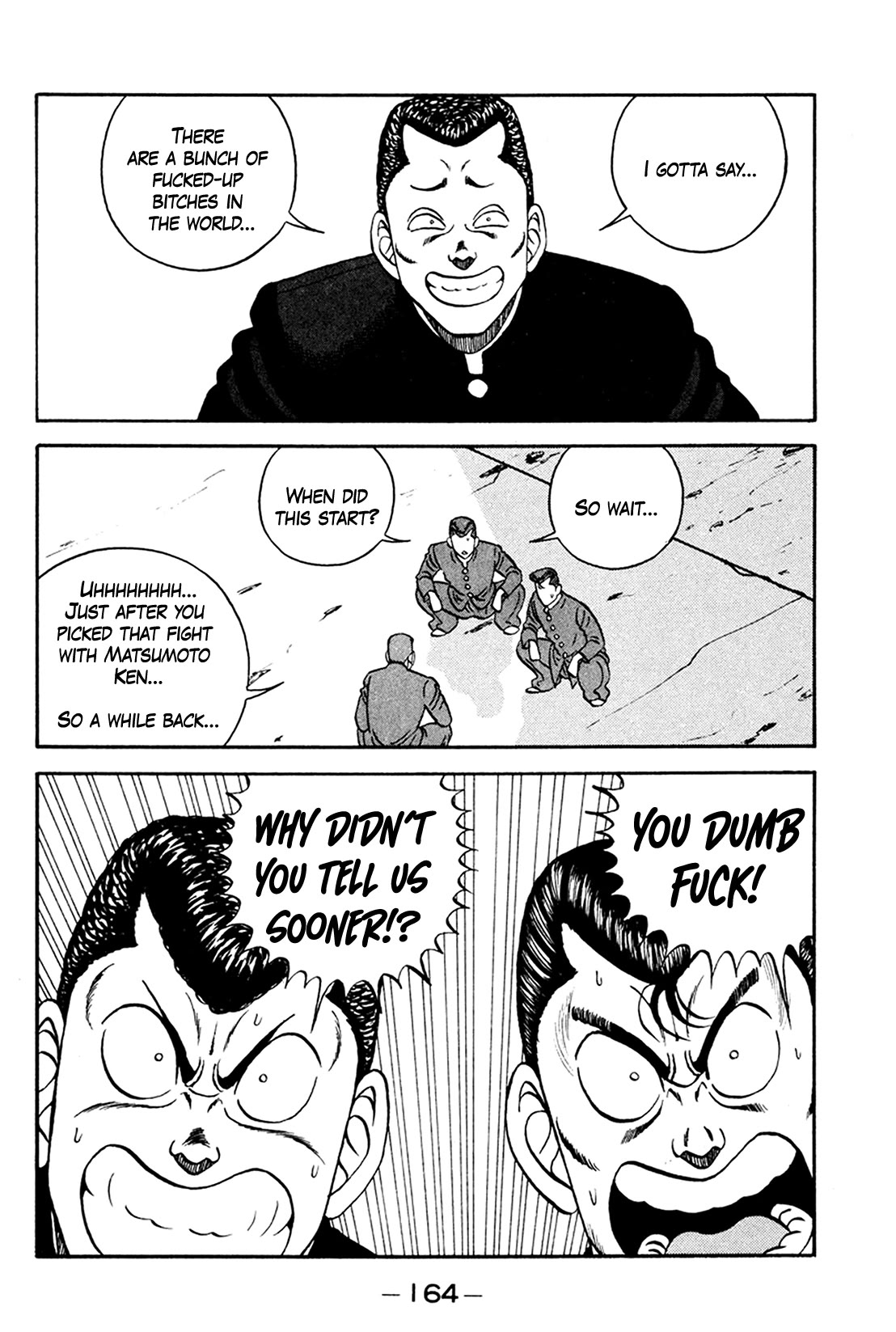 Be-Bop-Highschool Chapter 161 page 4 - Chapter 161: The High School Dimwit Waltz