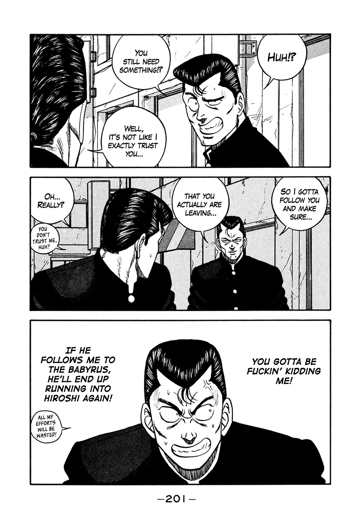 Be-Bop-Highschool Chapter 161 page 41 - Chapter 161: The High School Dimwit Waltz