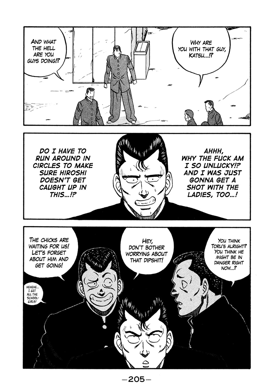 Be-Bop-Highschool Chapter 161 page 45 - Chapter 161: The High School Dimwit Waltz