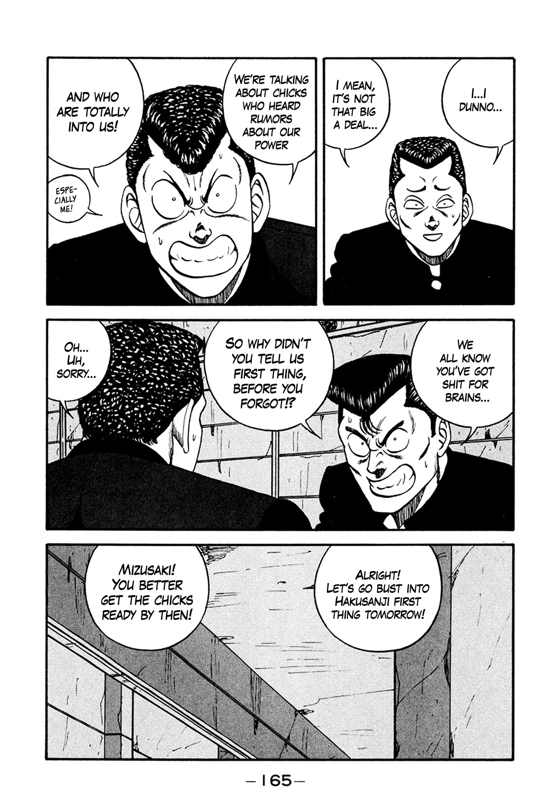 Be-Bop-Highschool Chapter 161 page 5 - Chapter 161: The High School Dimwit Waltz
