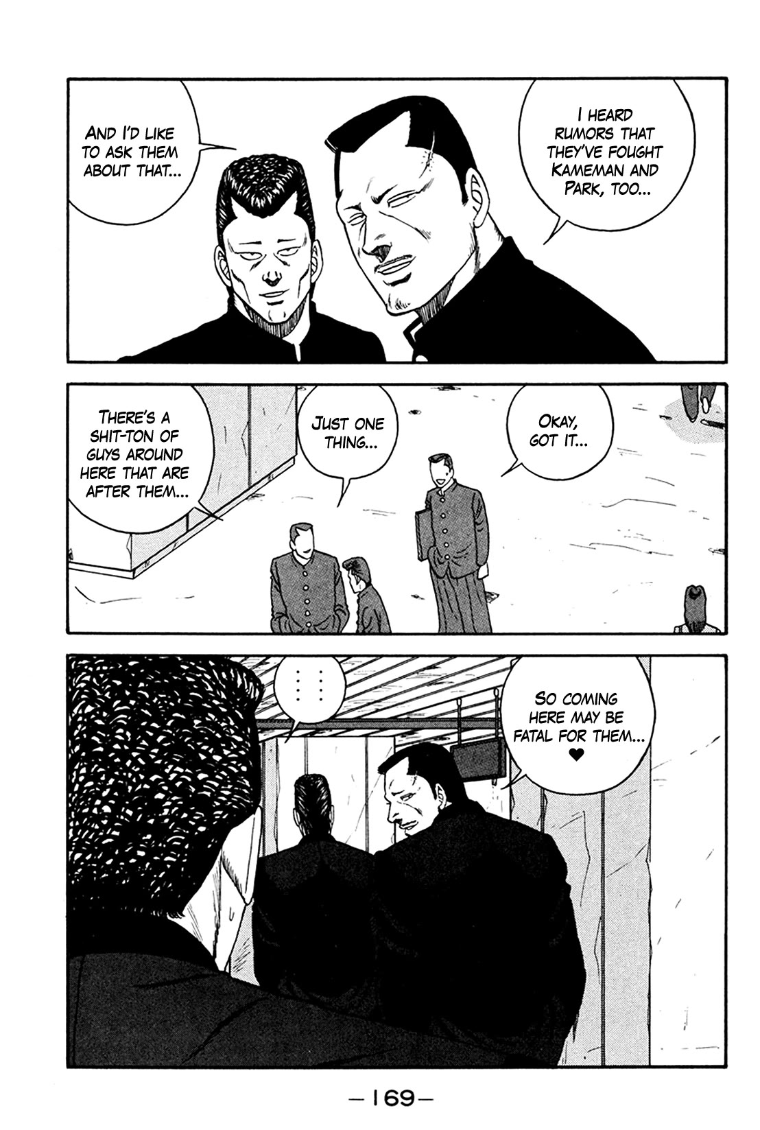 Be-Bop-Highschool Chapter 161 page 9 - Chapter 161: The High School Dimwit Waltz