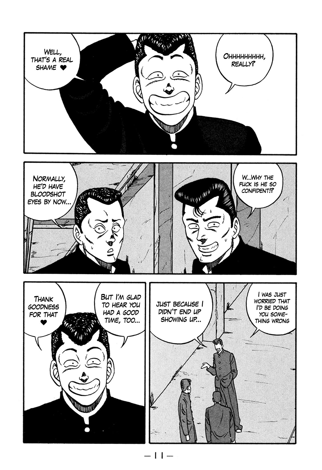 Be-Bop-Highschool Chapter 162 page 10 - Chapter 162: Emotions of Delinquent Life