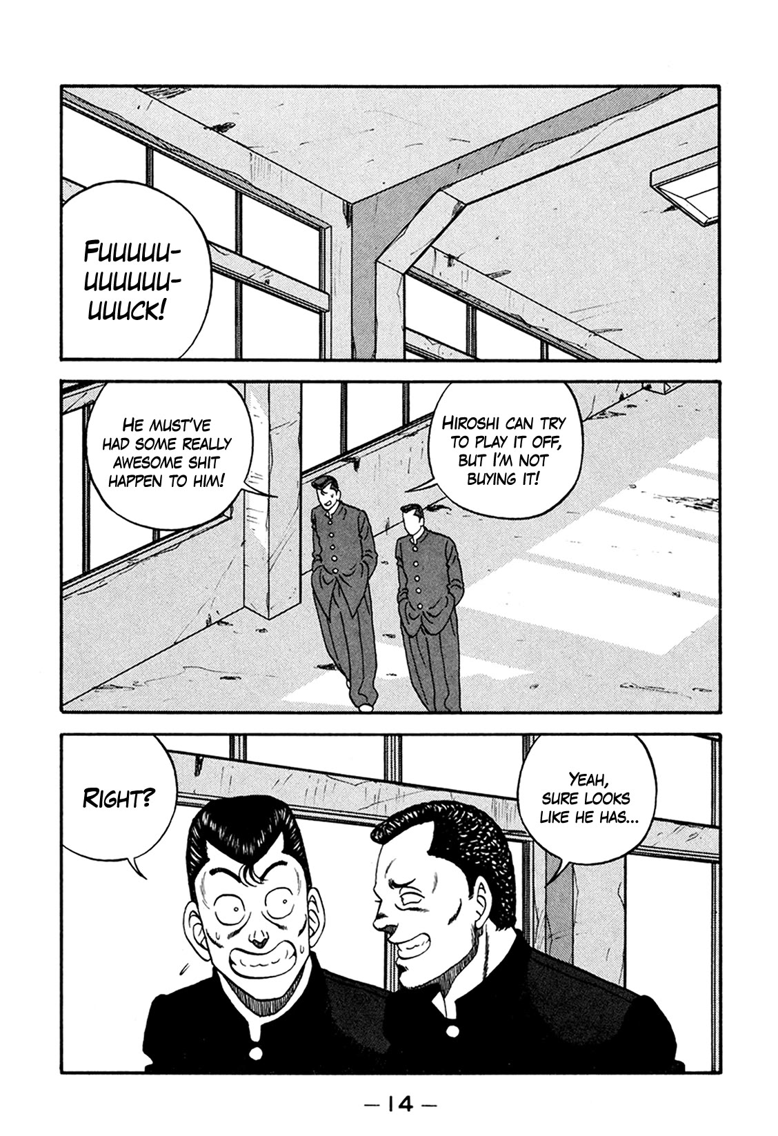 Be-Bop-Highschool Chapter 162 page 13 - Chapter 162: Emotions of Delinquent Life